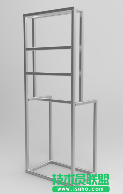 SolidWorks如何画一个钢管框架