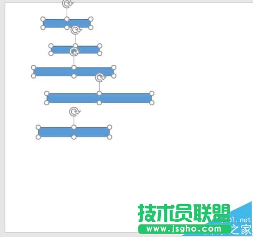 PPT2016图形排列组合功能中的对齐分布怎么设置 三联