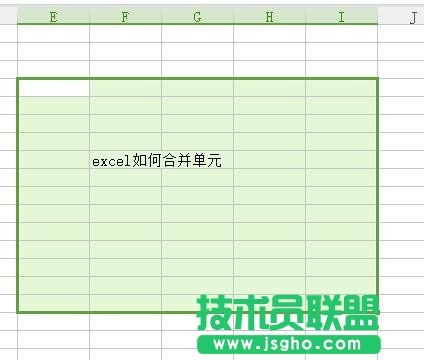 excel合并单元格怎么弄   三联