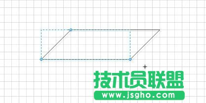 VISIO中如何绘制三维正方体图形