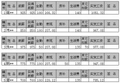 WPS表格怎么制作工资条