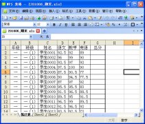 WPS表格怎么制作学生成绩检测汇总表