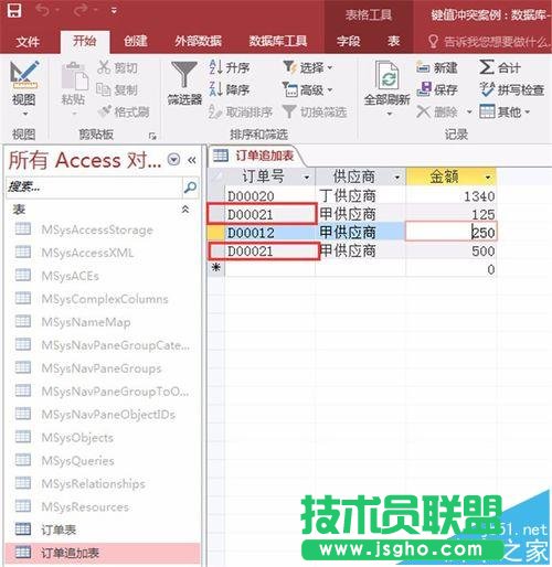 Access键值冲突该如何解决