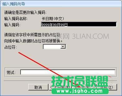 access单元格如何设置输入掩码格式