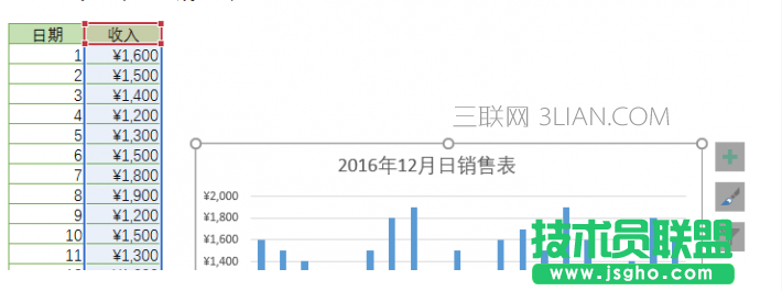 怎么制作Excel2016图表动态标题？
