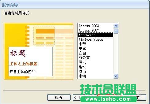 Access如何利用报表向导创建报表