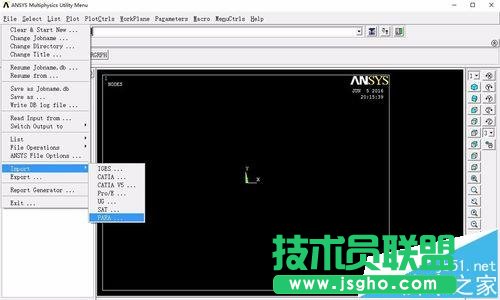 ansys有限元如何导入solidworks绘制好的模型