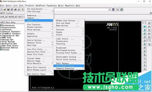 ansys有限元如何导入solidworks绘制好的模型