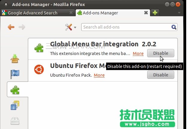 Ubuntu系统中怎么设置禁用全局菜单