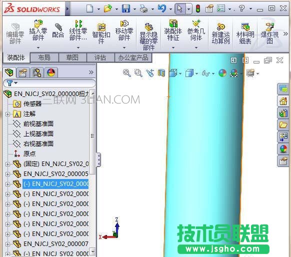 solidworks装怎么隐藏螺纹线
