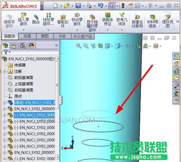 solidworks装怎么隐藏螺纹线