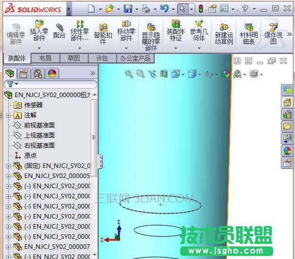 solidworks装怎么隐藏螺纹线