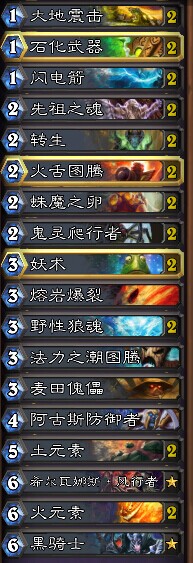 《炉石传说》萨满轻松吊打NAXX军事区卡组攻略分享