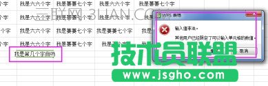 Excel表格怎么控制文字输入长度