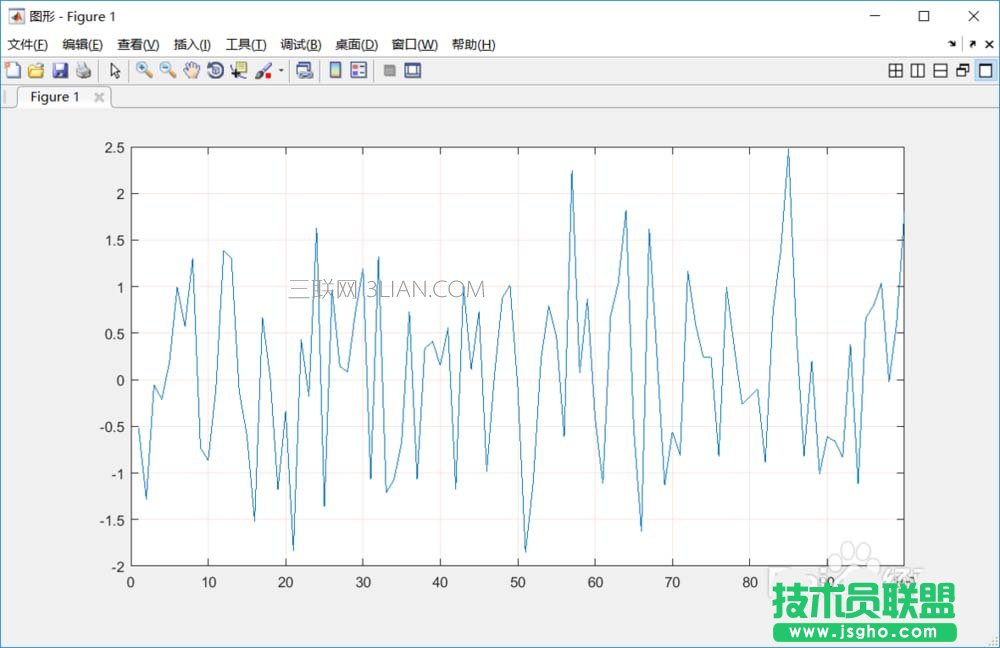 Matlab中坐标轴中的网格如何显示或隐藏