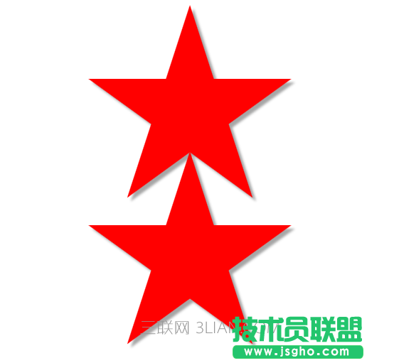 Axure RP 8绘制并组合红色的五角星方法