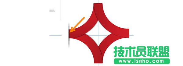 如何用PPT设计制作带弧度的“菱形”?图片