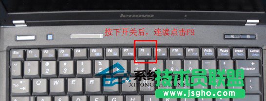 深度技术WinXP系统开机蓝屏并提示“登录进程初始化失败”怎么办？(1)