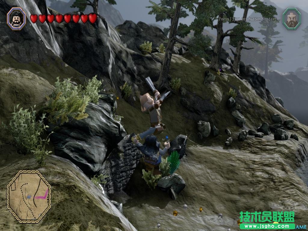 《乐高霍比特人》浮空BUG详细操作介绍