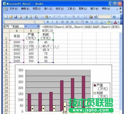 excel如何生成含有多类数据的图表