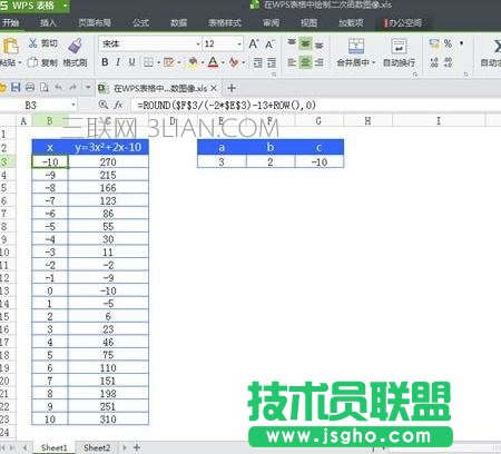 wps表格怎么制作曲线图