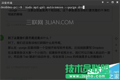 Linux卸载Dropbox的教程