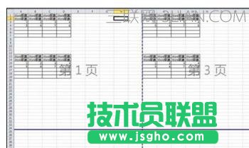 Excel中进行表格分页打印的操作技巧