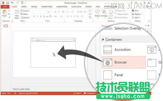 怎么快速实现ppt中图片局部放大效果 三联
