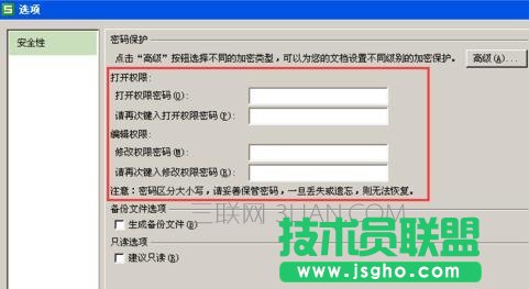 wps怎么添加密码权限