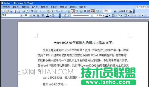 word怎么给图片添加文字