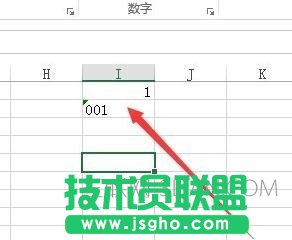 怎么在Excel中如何输入001