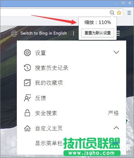 Win10怎么设置世界之窗浏览器缩放显示？
