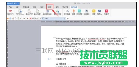 wps三级标题如何设置 三联