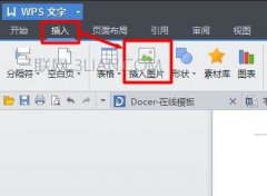 WPS中如何在图片上添加文字