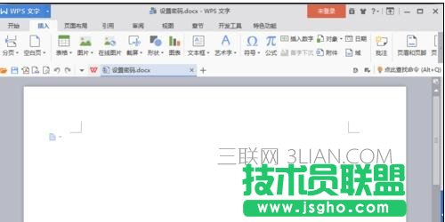 wps文字密码怎么设置 三联
