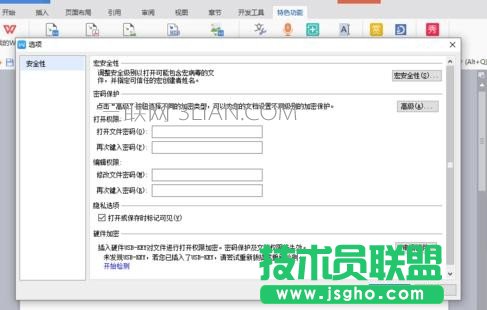 wps文字密码如何设置