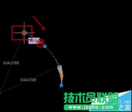 cad中弯曲箭头和直线箭头如何绘制修改