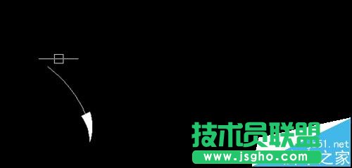 cad中弯曲箭头和直线箭头如何绘制修改
