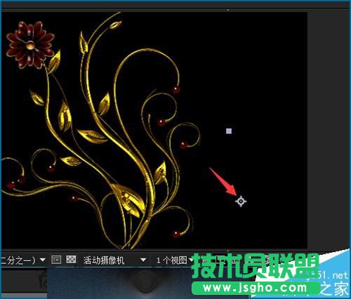 AE在缩放图片时锚点不在中心位置怎么办