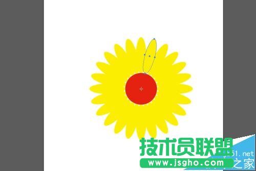 AI如何画向日葵花