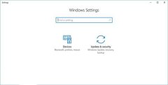 Win10创意者更新Modern设置面板项如何单独隐藏
