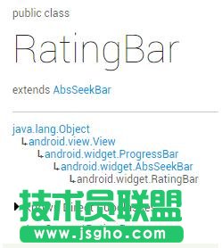 Android星级评分条控件RatingBar如何使用