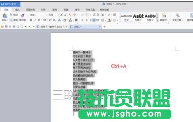 word怎么全选文字