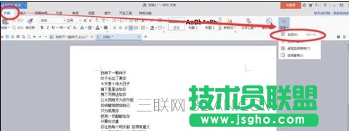word怎么全选文字