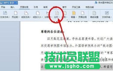 word文件如何进行分栏