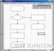 excel表格怎么画流程图