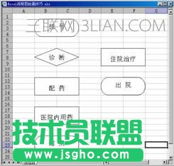 excel表格怎么画流程图