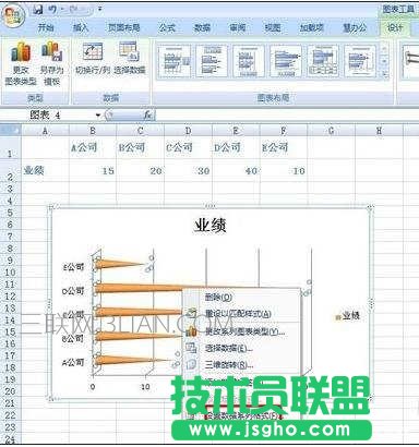 excel制作条形统计图教程