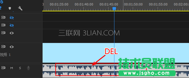 Premiere删除的音频恢复方法