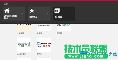 Win8资讯应用的使用方法